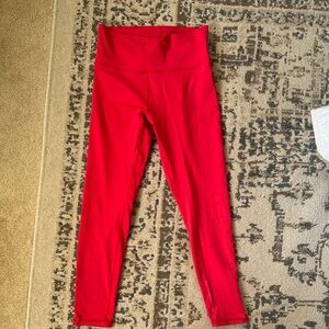 Terez Bold Red Women's Leggings